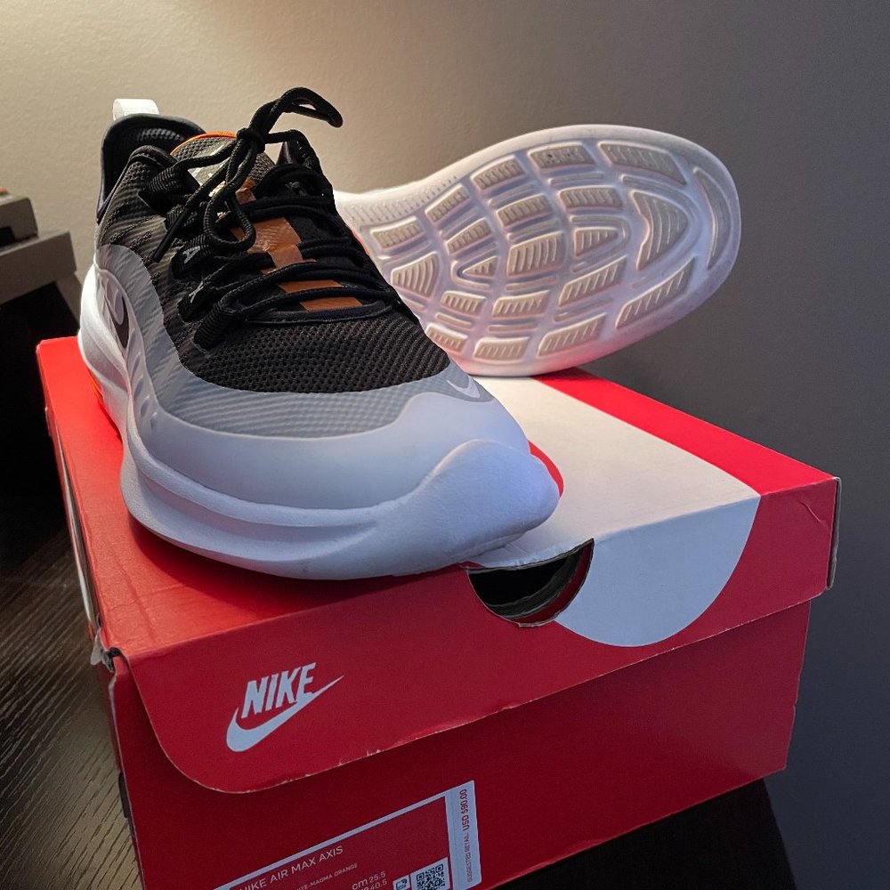 Air Max Axis 'Black White Magma Orange'